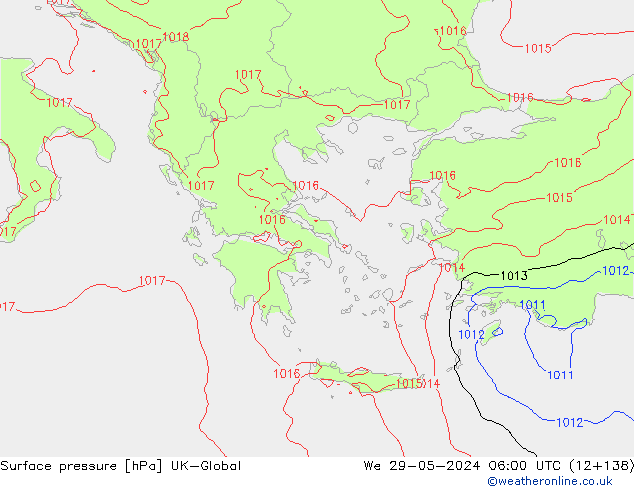 Bodendruck UK-Global Mi 29.05.2024 06 UTC