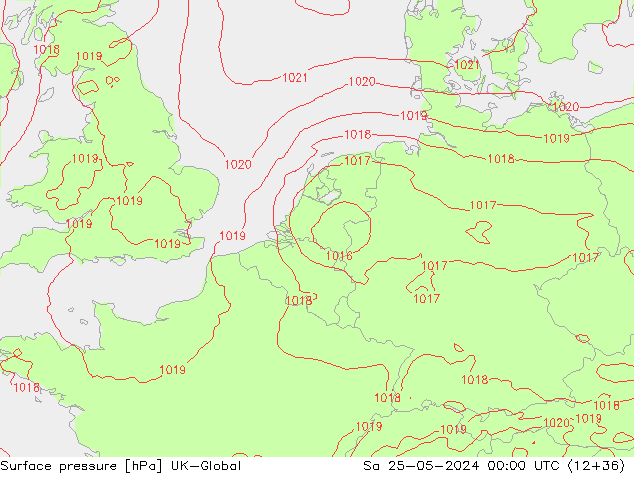 ciśnienie UK-Global so. 25.05.2024 00 UTC