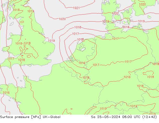 Yer basıncı UK-Global Cts 25.05.2024 06 UTC