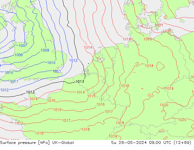 pressão do solo UK-Global Dom 26.05.2024 09 UTC