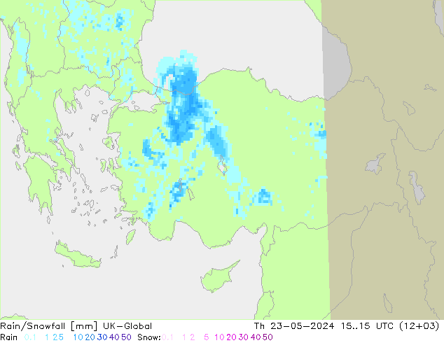 Lluvia/nieve UK-Global jue 23.05.2024 15 UTC