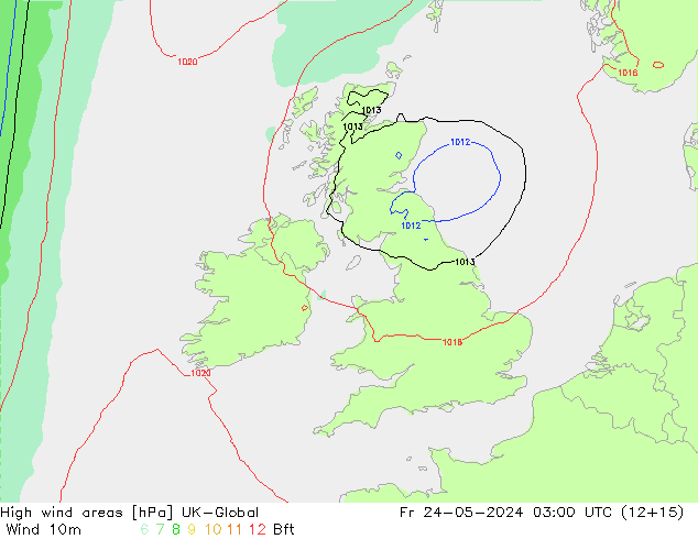 High wind areas UK-Global Fr 24.05.2024 03 UTC