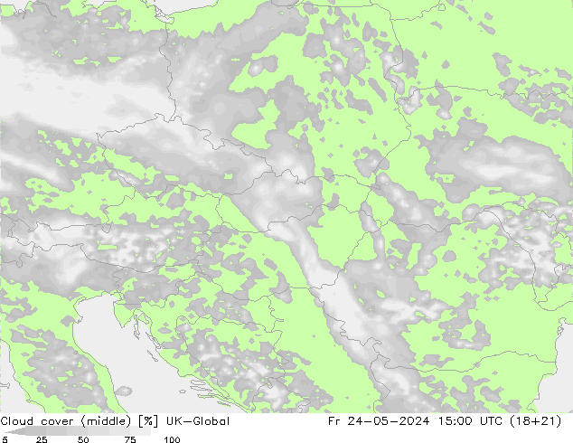 Cloud cover (middle) UK-Global Fr 24.05.2024 15 UTC