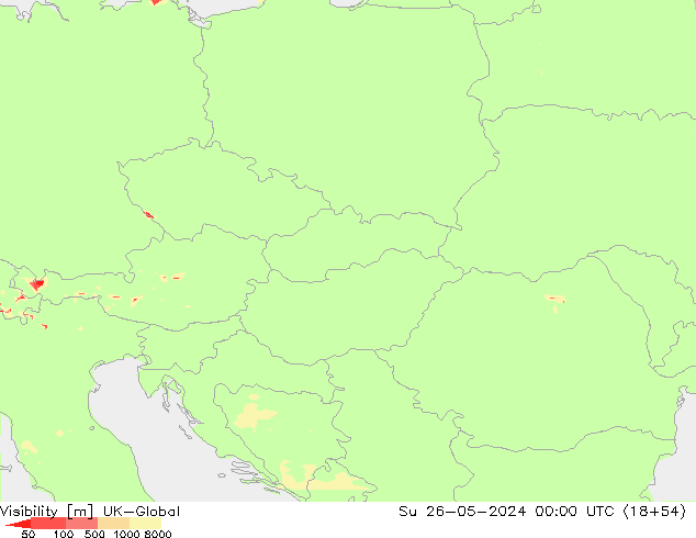 Dohlednost UK-Global Ne 26.05.2024 00 UTC