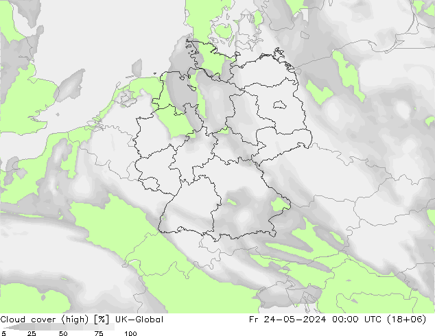 zachmurzenie (wysokie) UK-Global pt. 24.05.2024 00 UTC