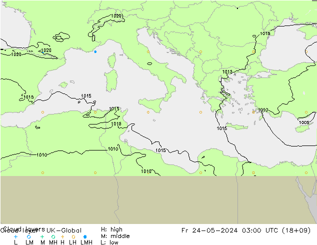 Cloud layer UK-Global Fr 24.05.2024 03 UTC