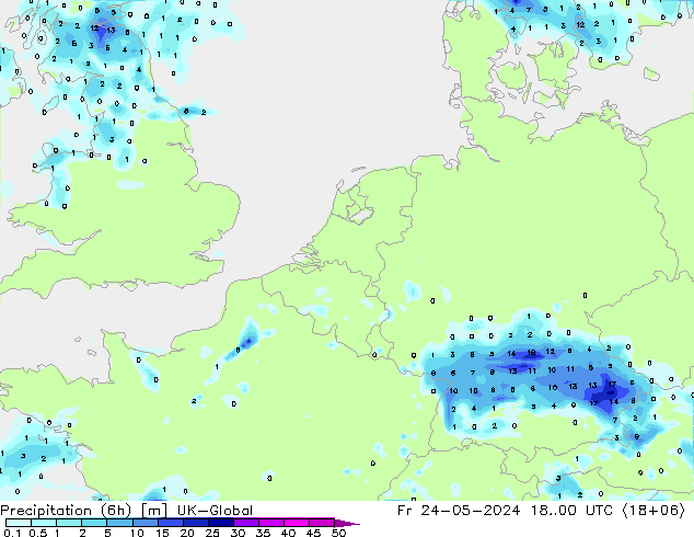 Nied. akkumuliert (6Std) UK-Global Fr 24.05.2024 00 UTC