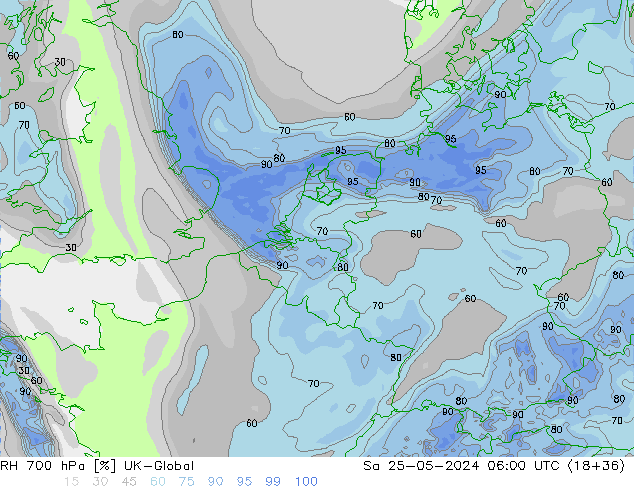 700 hPa Nispi Nem UK-Global Cts 25.05.2024 06 UTC