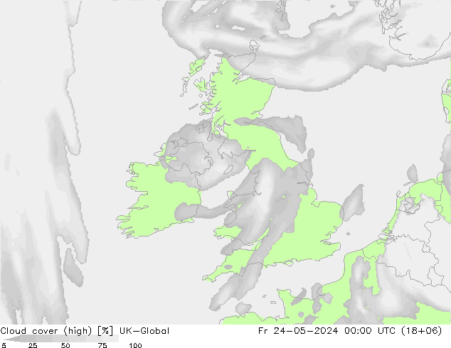 Wolken (hohe) UK-Global Fr 24.05.2024 00 UTC