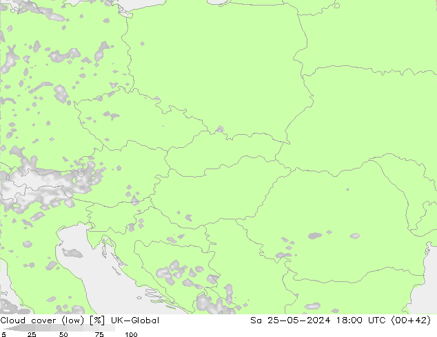 Wolken (tief) UK-Global Sa 25.05.2024 18 UTC