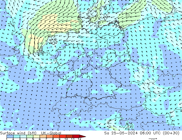 Bodenwind (bft) UK-Global Sa 25.05.2024 06 UTC
