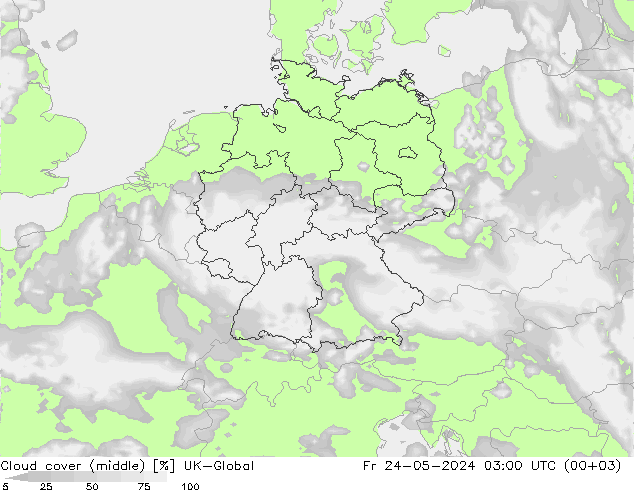 Nubes medias UK-Global vie 24.05.2024 03 UTC