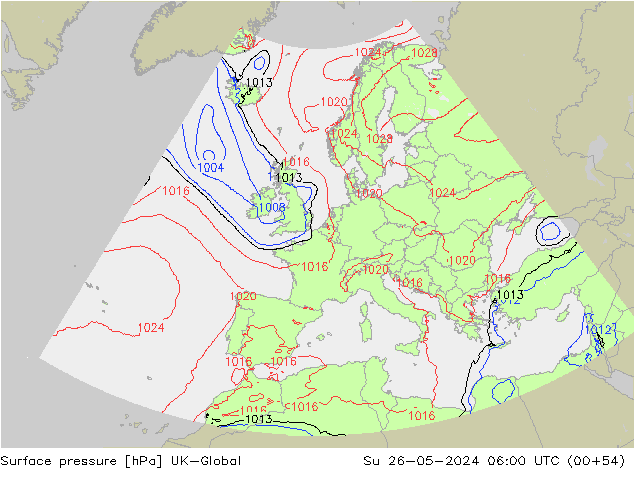 Bodendruck UK-Global So 26.05.2024 06 UTC