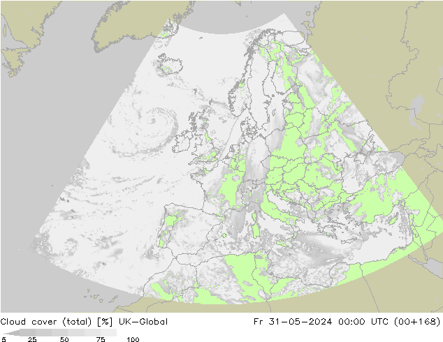 Bulutlar (toplam) UK-Global Cu 31.05.2024 00 UTC