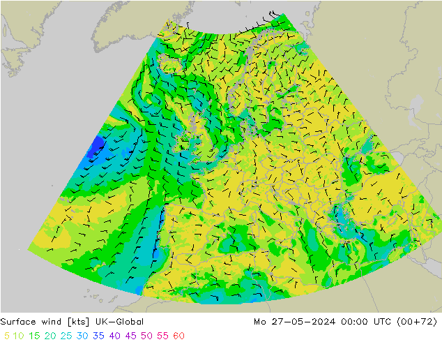 Bodenwind UK-Global Mo 27.05.2024 00 UTC