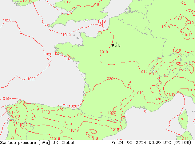 Bodendruck UK-Global Fr 24.05.2024 06 UTC