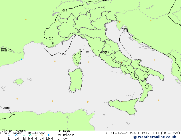 Cloud layer UK-Global Cu 31.05.2024 00 UTC