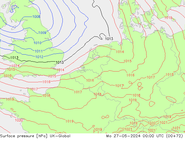 ciśnienie UK-Global pon. 27.05.2024 00 UTC