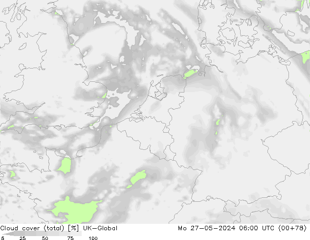 Bulutlar (toplam) UK-Global Pzt 27.05.2024 06 UTC