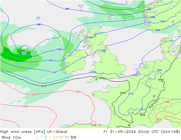 yüksek rüzgarlı alanlar UK-Global Cu 31.05.2024 00 UTC