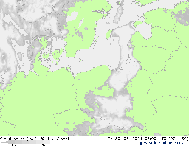 облака (низкий) UK-Global чт 30.05.2024 06 UTC