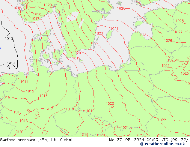 ciśnienie UK-Global pon. 27.05.2024 00 UTC