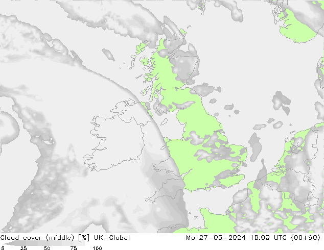 zachmurzenie (środk.) UK-Global pon. 27.05.2024 18 UTC