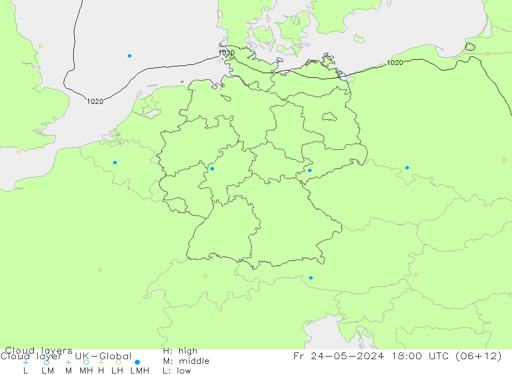 Cloud layer UK-Global vie 24.05.2024 18 UTC