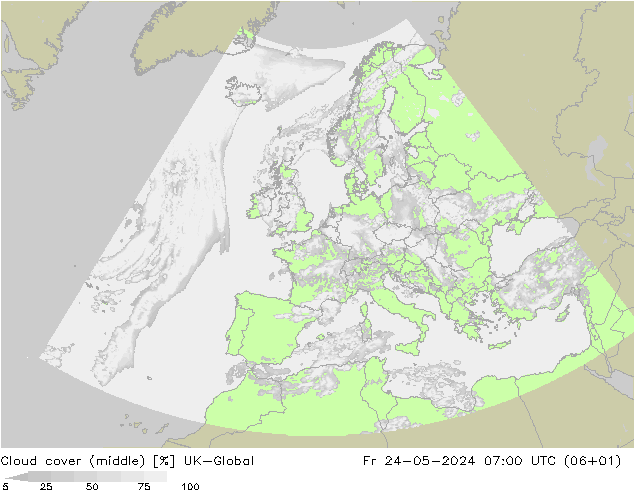 Cloud cover (middle) UK-Global Fr 24.05.2024 07 UTC