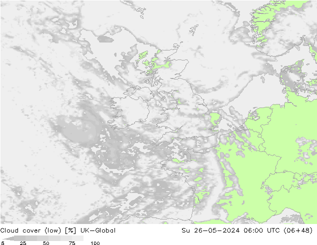 zachmurzenie (niskie) UK-Global nie. 26.05.2024 06 UTC