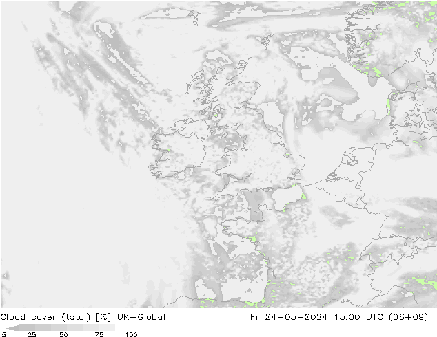 zachmurzenie (suma) UK-Global pt. 24.05.2024 15 UTC