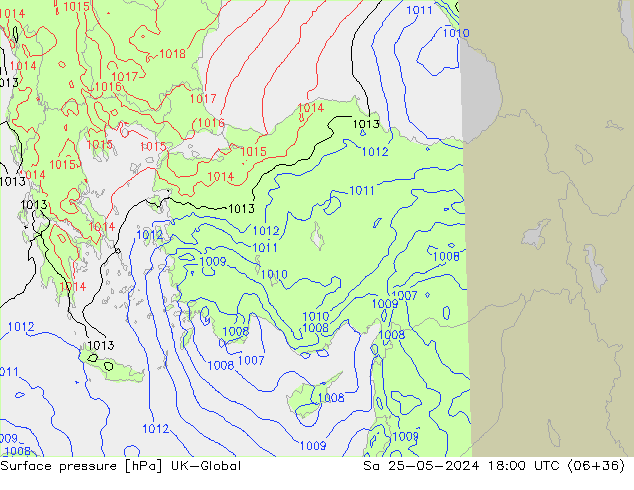 ciśnienie UK-Global so. 25.05.2024 18 UTC