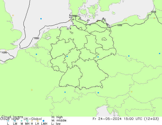 Wolkenschichten UK-Global Fr 24.05.2024 15 UTC