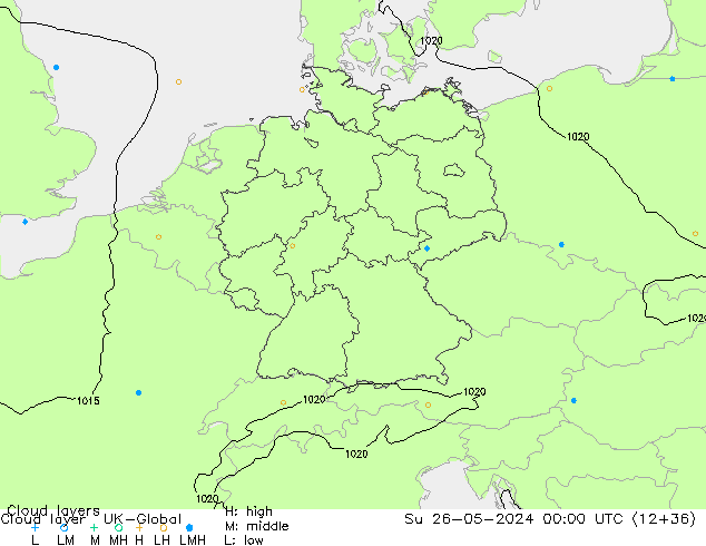 Cloud layer UK-Global Paz 26.05.2024 00 UTC