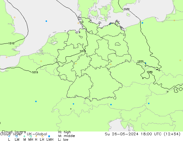 Cloud layer UK-Global Ne 26.05.2024 18 UTC