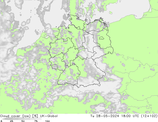 облака (низкий) UK-Global вт 28.05.2024 18 UTC