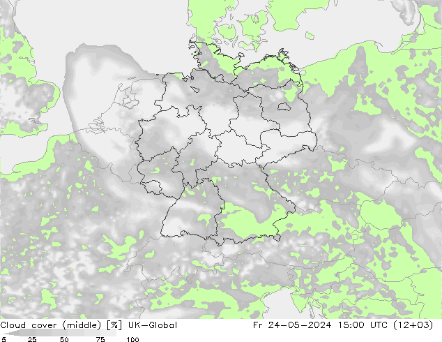 Bewolking (Middelb.) UK-Global vr 24.05.2024 15 UTC