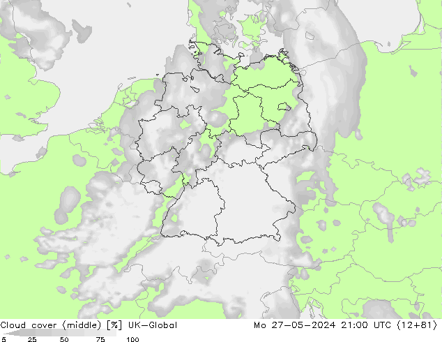 Bewolking (Middelb.) UK-Global ma 27.05.2024 21 UTC