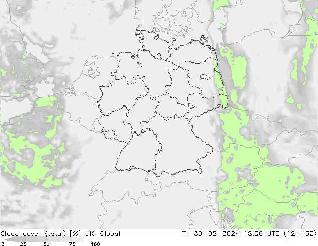 nuvens (total) UK-Global Qui 30.05.2024 18 UTC