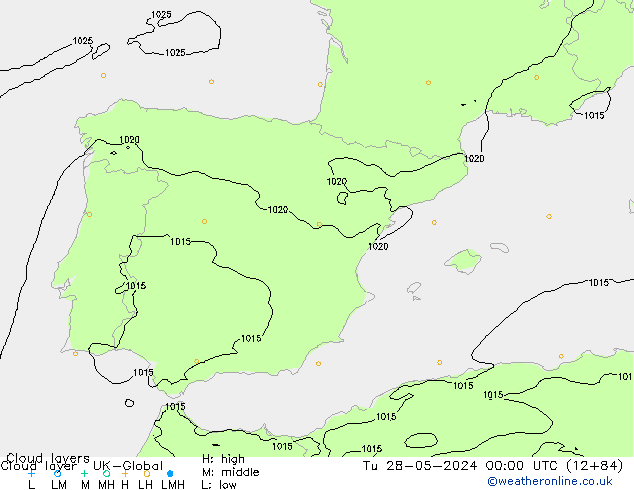 Cloud layer UK-Global Ter 28.05.2024 00 UTC