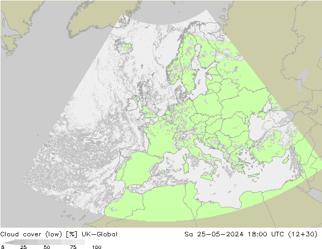 nízká oblaka UK-Global So 25.05.2024 18 UTC