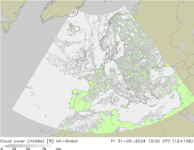 Wolken (mittel) UK-Global Fr 31.05.2024 12 UTC