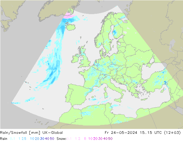 Rain/Snowfall UK-Global Sex 24.05.2024 15 UTC