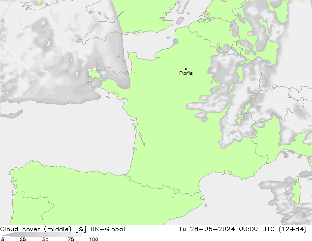 Nubi medie UK-Global mar 28.05.2024 00 UTC