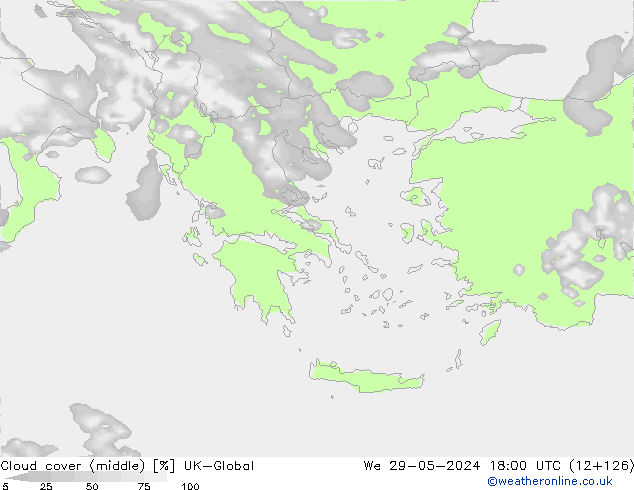 Nubes medias UK-Global mié 29.05.2024 18 UTC