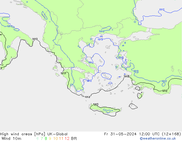 High wind areas UK-Global Sex 31.05.2024 12 UTC