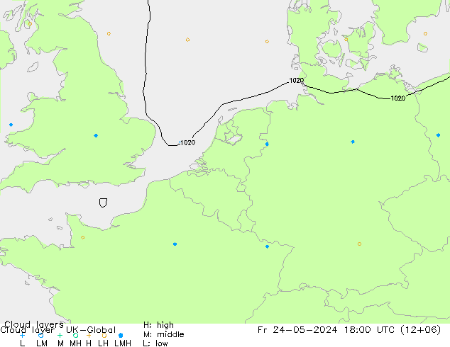 Wolkenschichten UK-Global Fr 24.05.2024 18 UTC