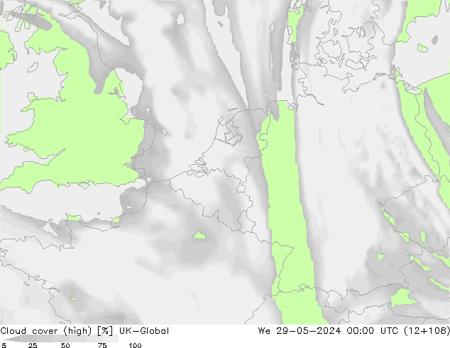 Bulutlar (yüksek) UK-Global Çar 29.05.2024 00 UTC