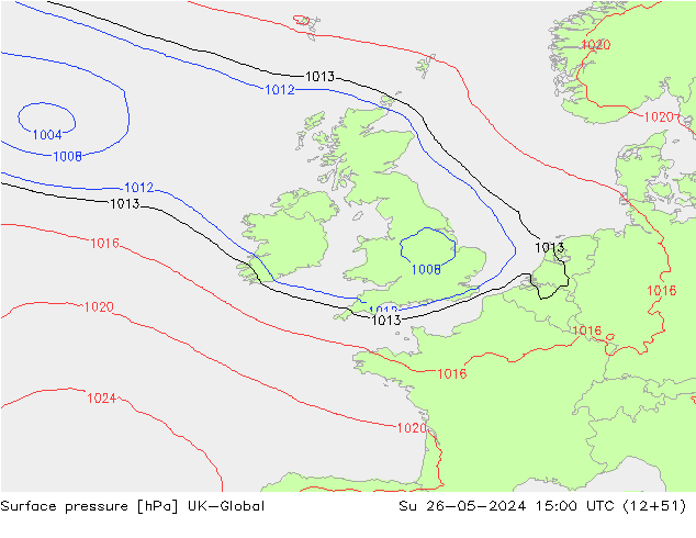 pressão do solo UK-Global Dom 26.05.2024 15 UTC