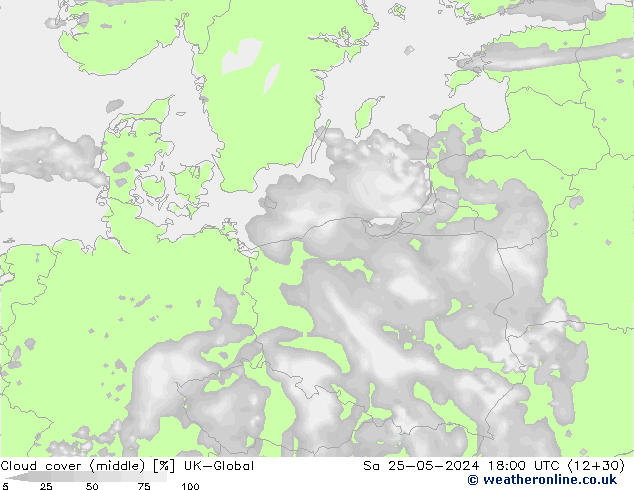 Nubes medias UK-Global sáb 25.05.2024 18 UTC